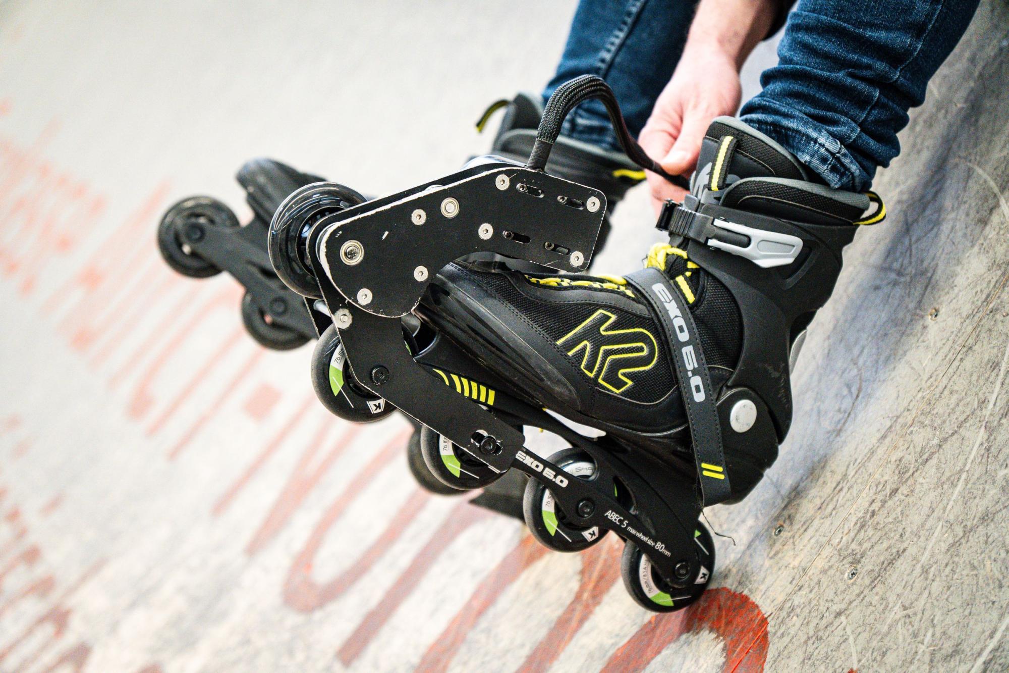 Blade Booster ist ein Elektromotor für Inline-Skates