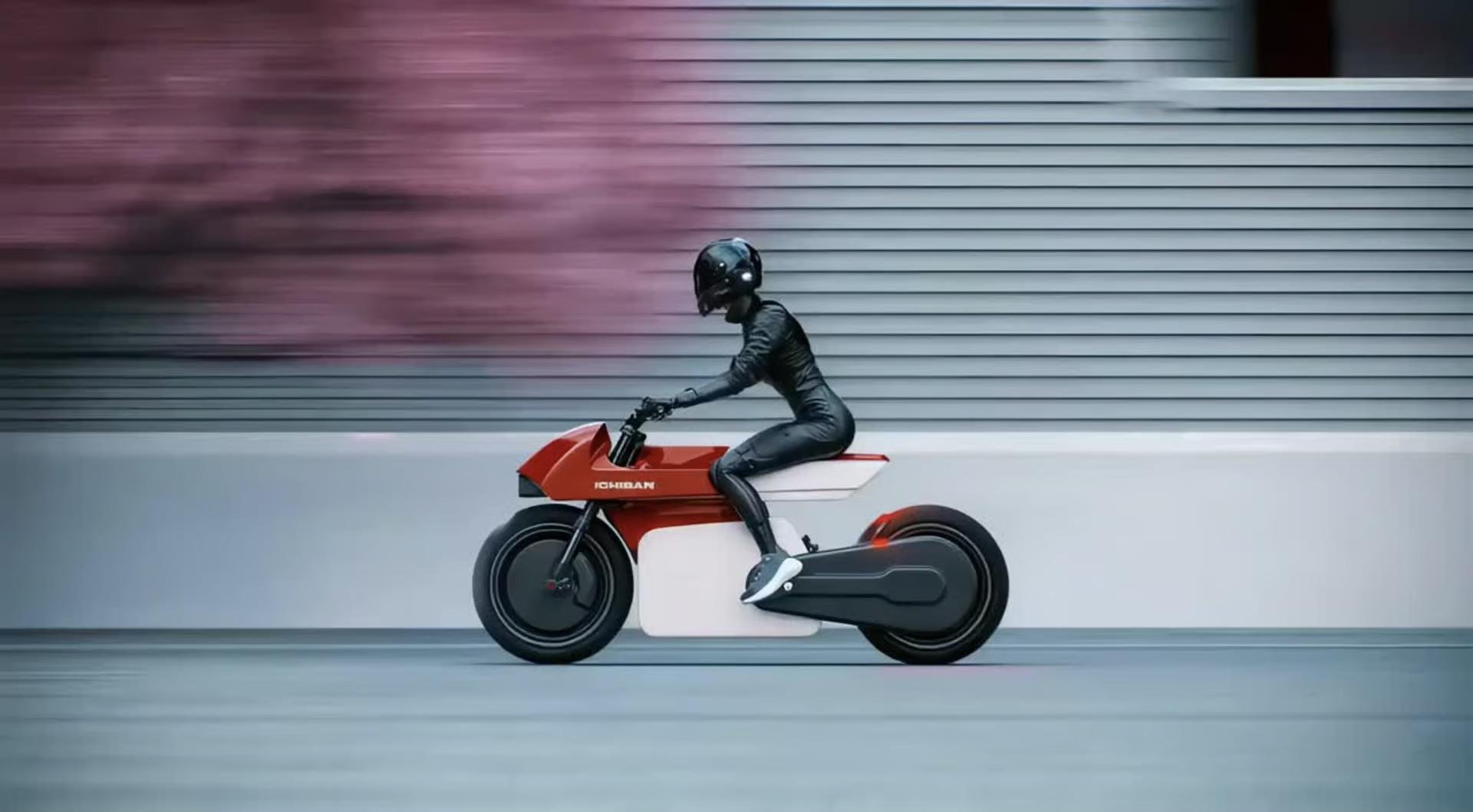 Dieses E-Motorrad kommt im futuristischen Manga-Style