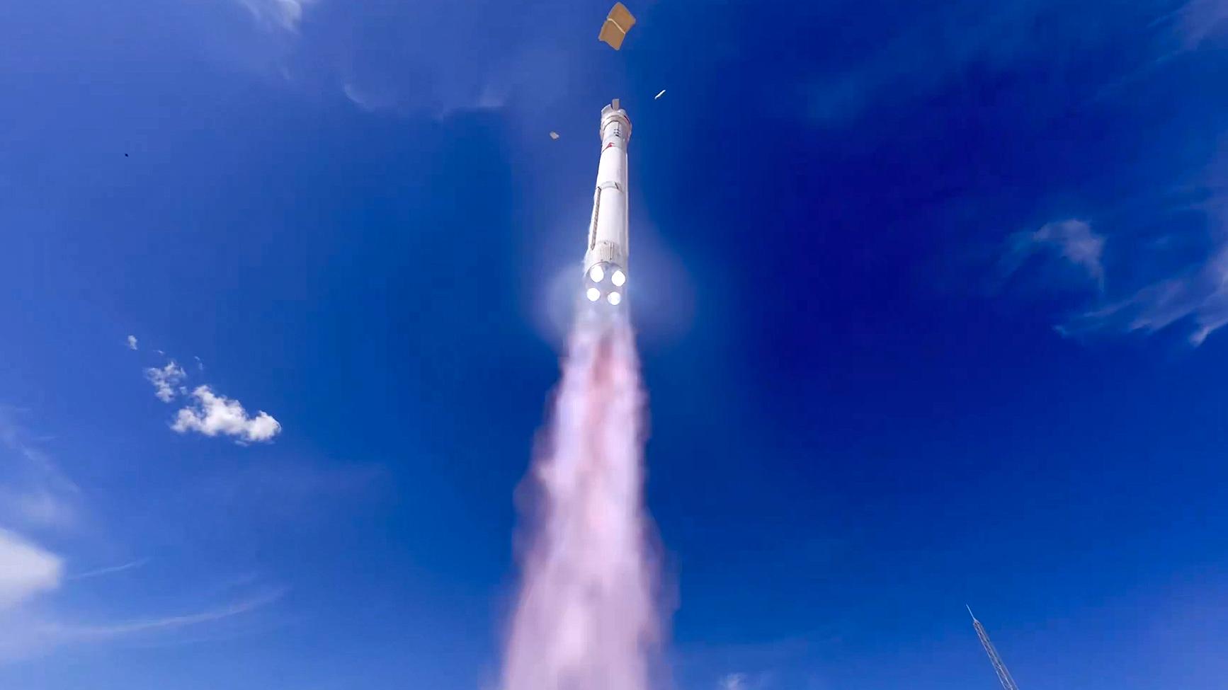 Spektakuläres Video von Chinas Raketenstart begeistert User